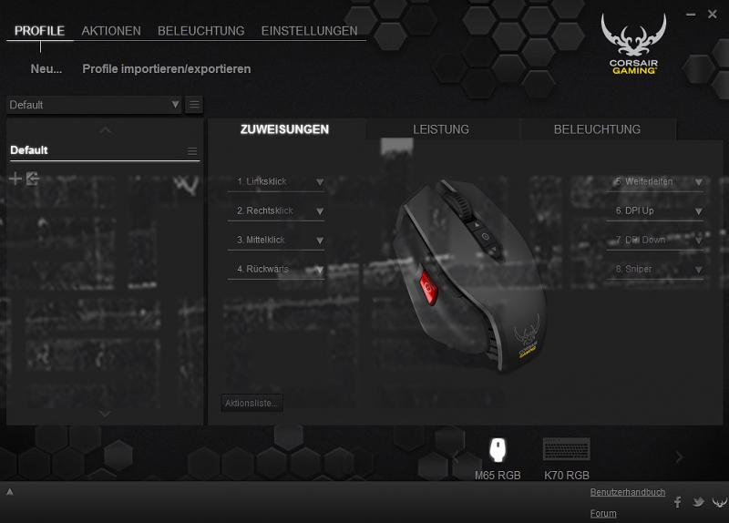 Importierte Elemente