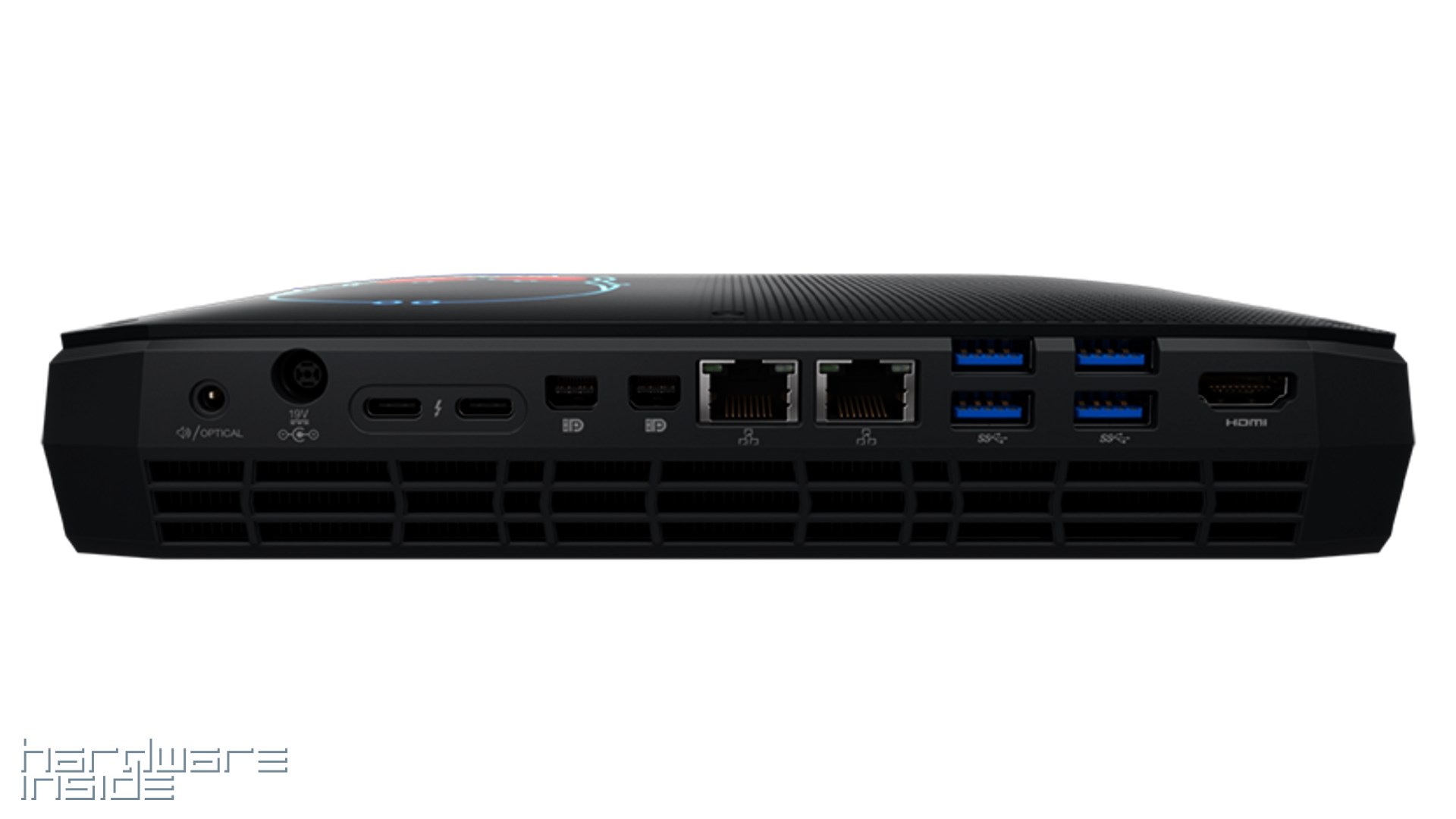 Intel NUC Kit NUC8i7HVK - Hinten