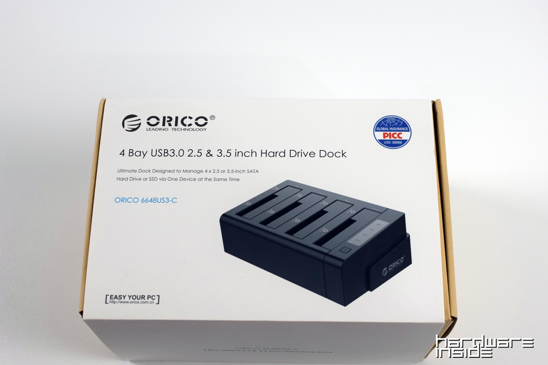 ORICO 2.5 / 3.5 inch 4 Bay USB3.0 1 to 3 Clone Hard Drive Dock im Test