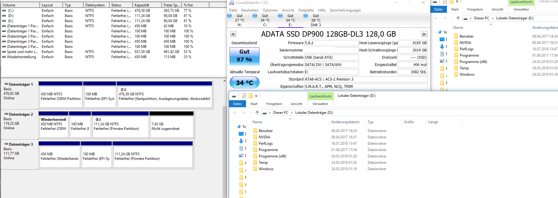 ORICO 2.5 / 3.5 inch 4 Bay USB3.0 1 to 3 Clone Hard Drive Dock im Test