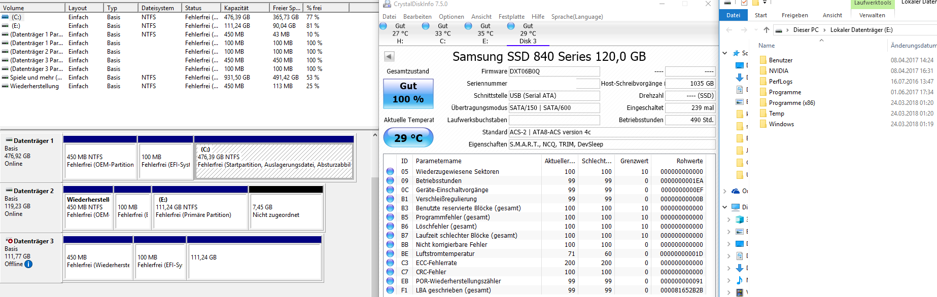 ORICO 2.5 / 3.5 inch 4 Bay USB3.0 1 to 3 Clone Hard Drive Dock im Test