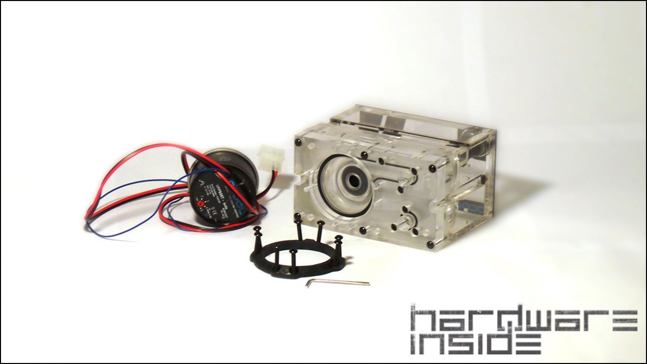 Pumpe und Reservoir