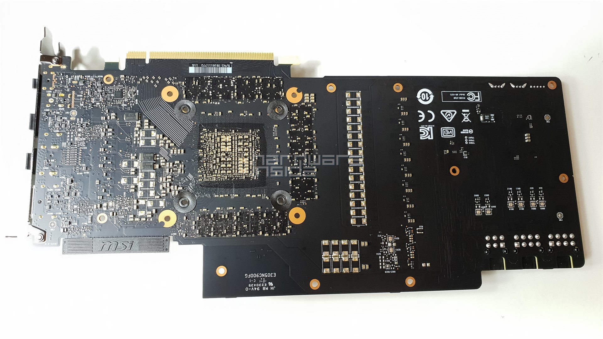 Rückseite Ohne Backplate