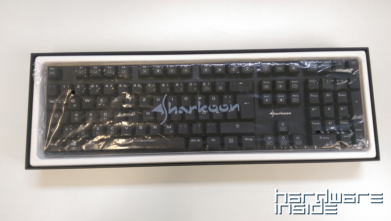 Sharkoon - PureWriter RGB Tastatur