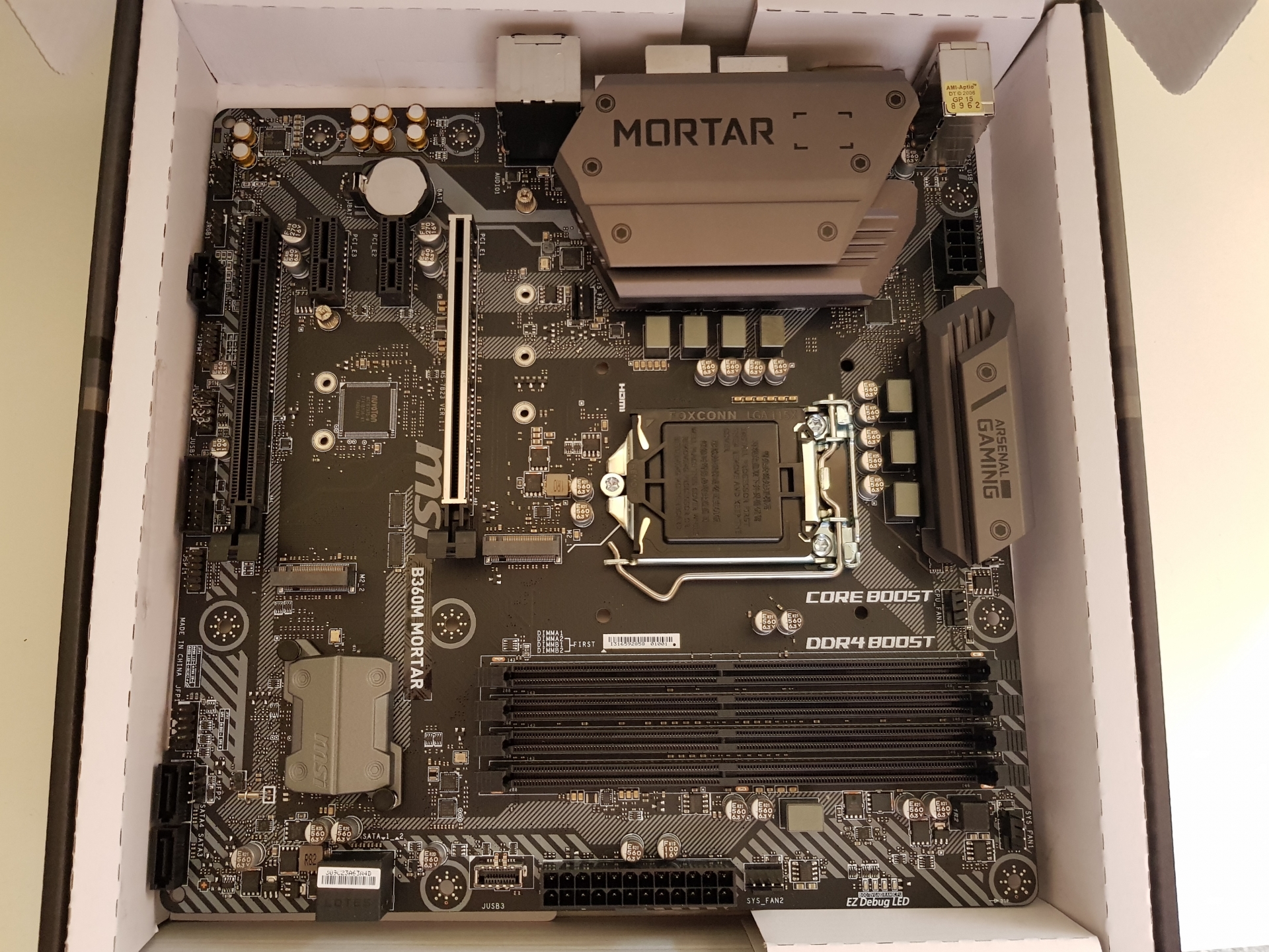 Testen, behalten MSI B360M Mortar