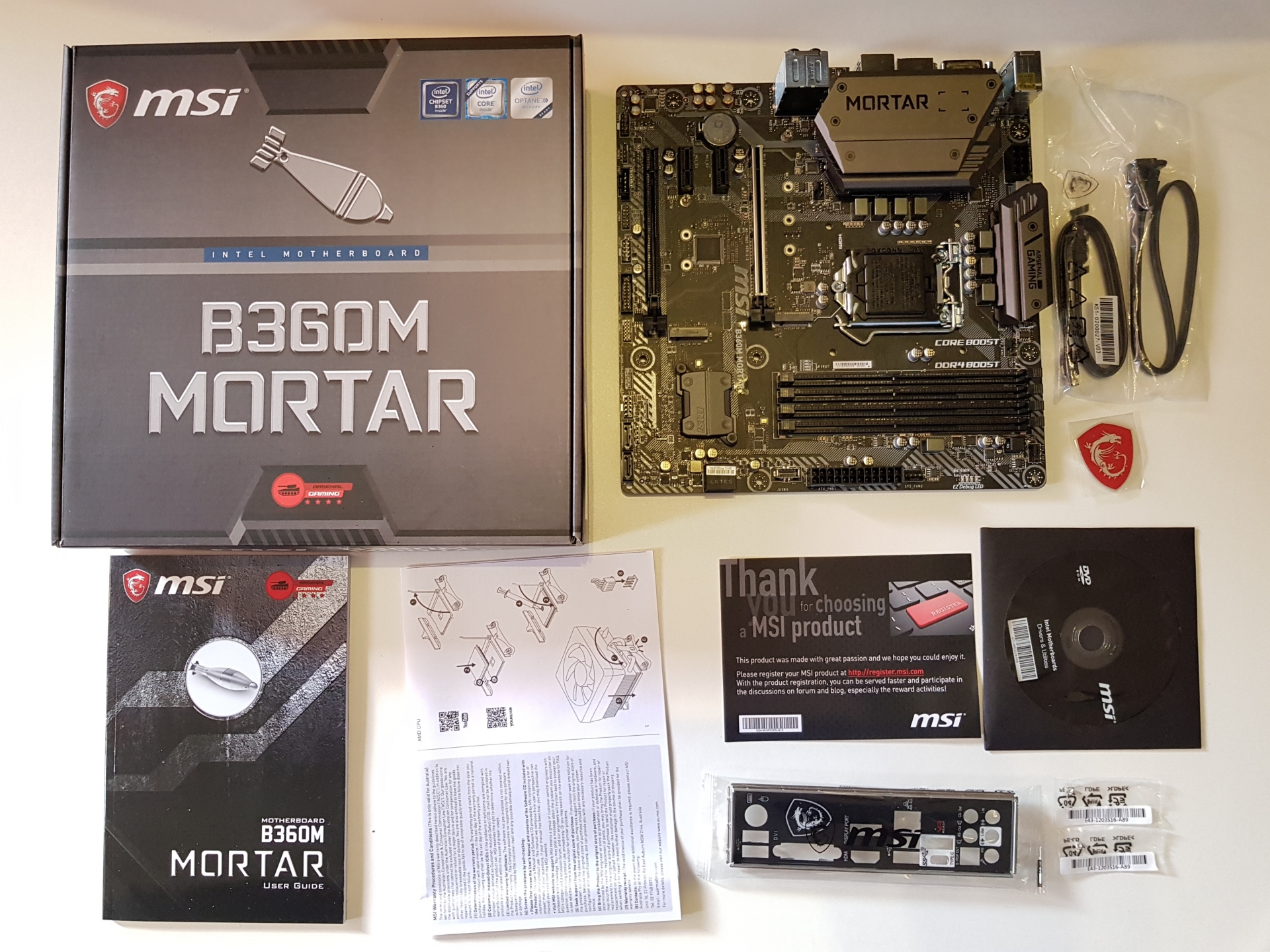 Testen, behalten MSI B360M Mortar