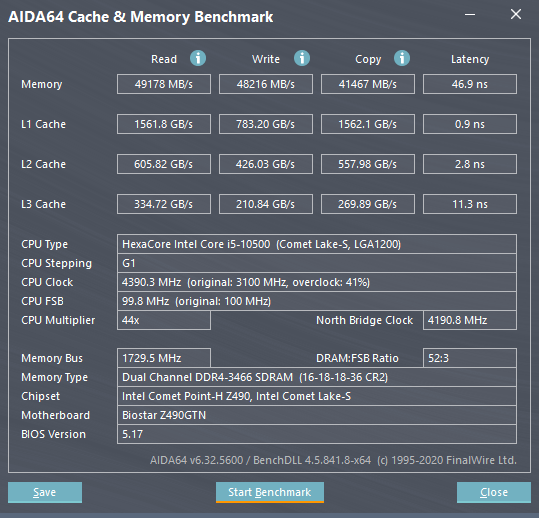XPG Spectrix D50 Aida64-XMG2_3466MHz.png