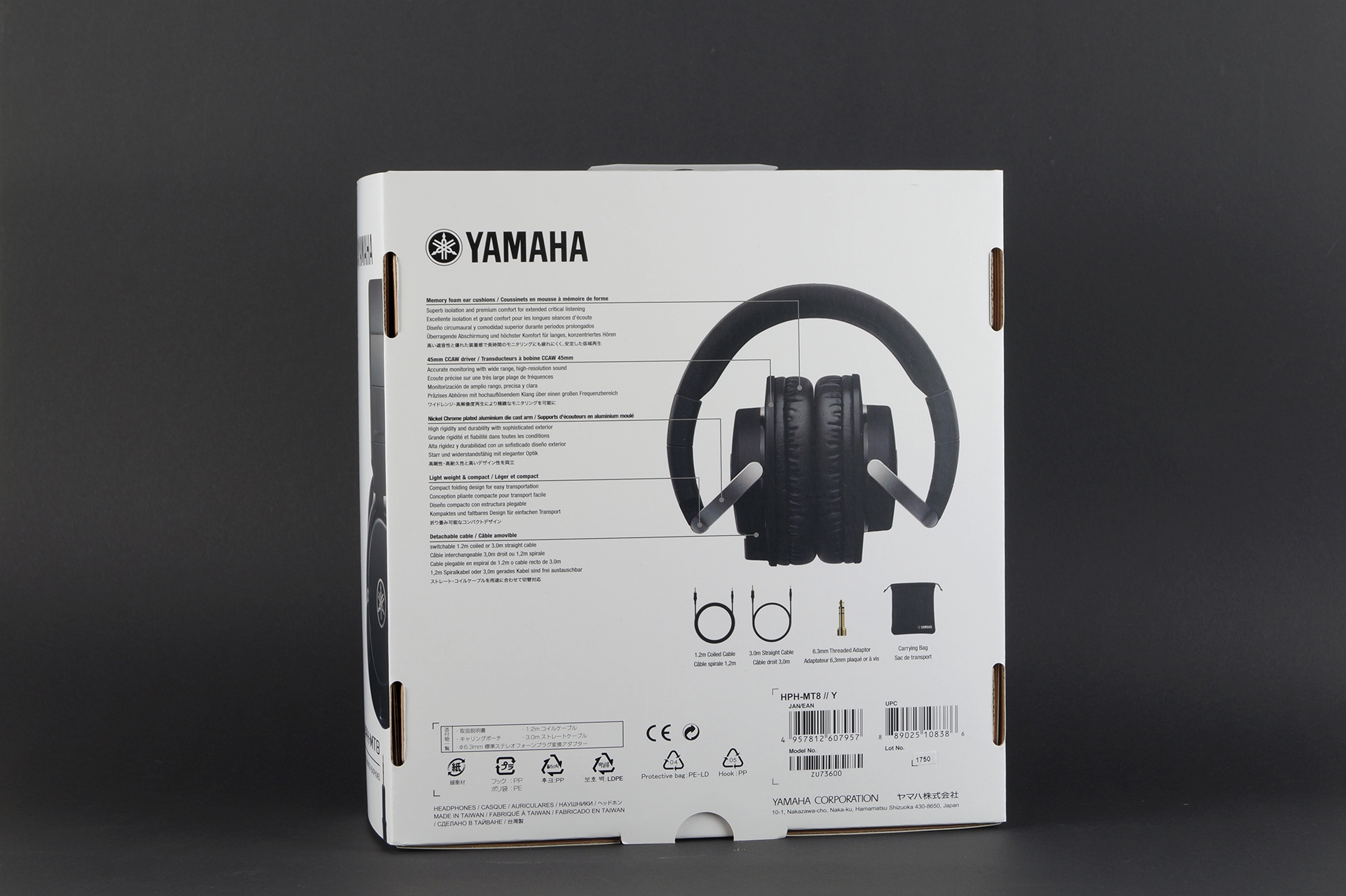 Yamaha HPH-MT8